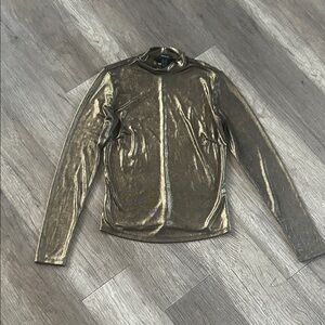 Forever 21 Shimmering Gold Women's Jacket
